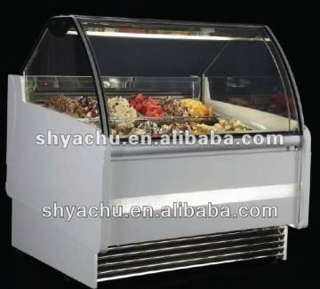 New model with high quality hard ice cream display in 2015