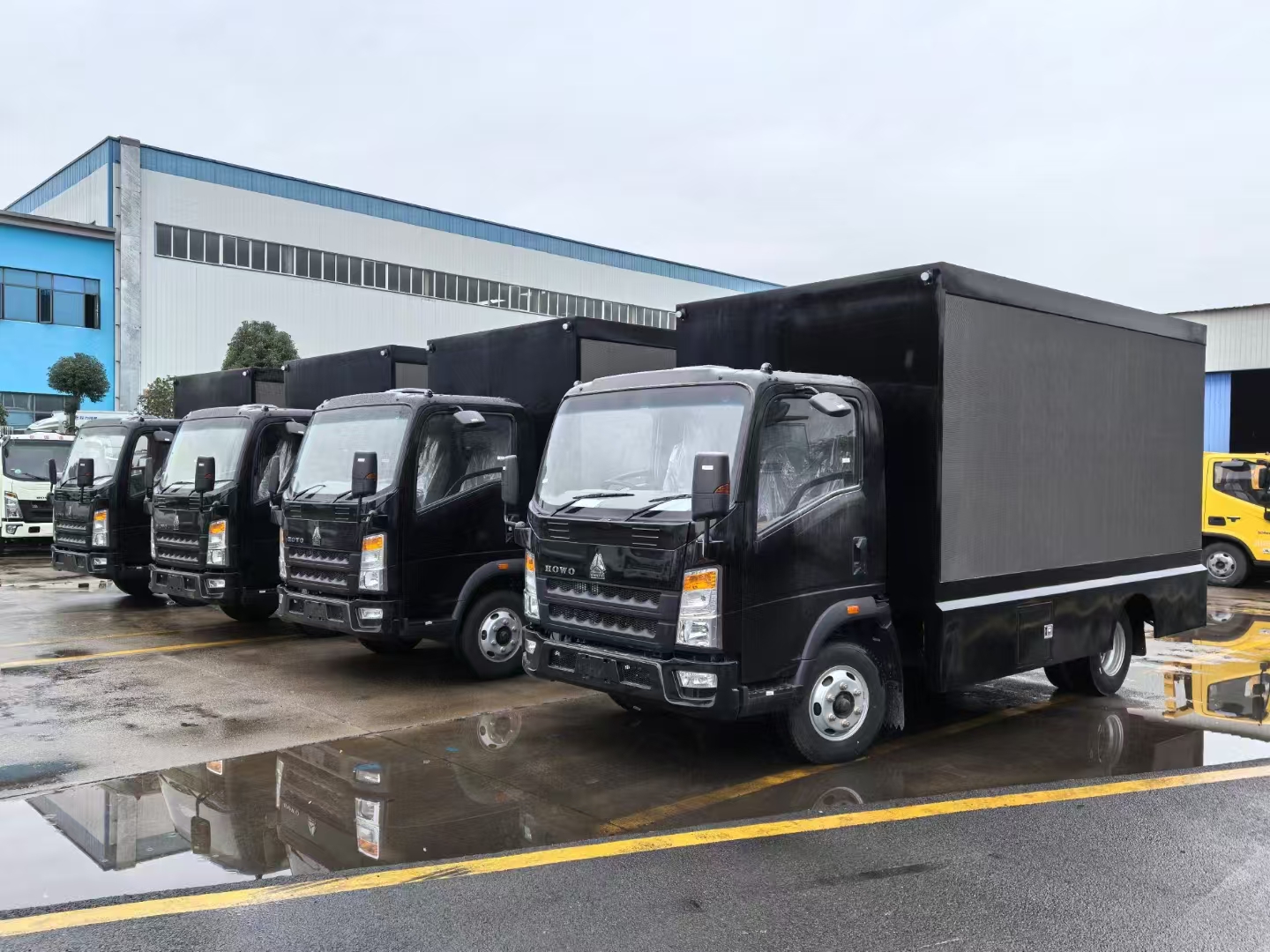 Outdoor Digital Ad 3D Advertising Led Screen Truck