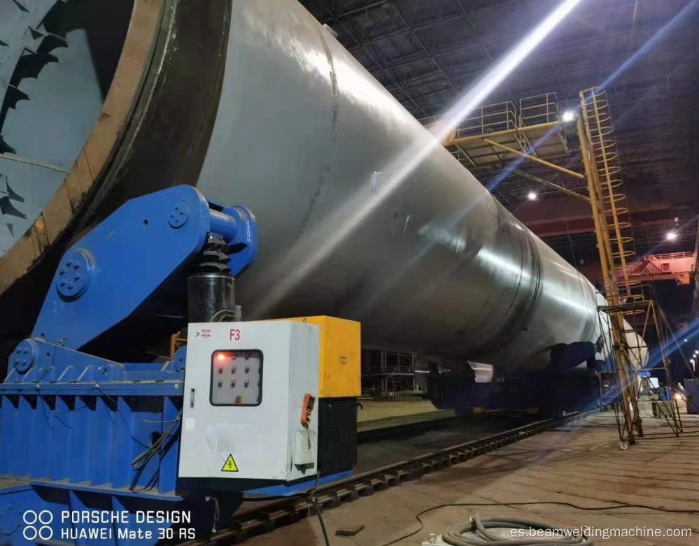 Planta de fabricación de líneas de producciones de la torre eólica