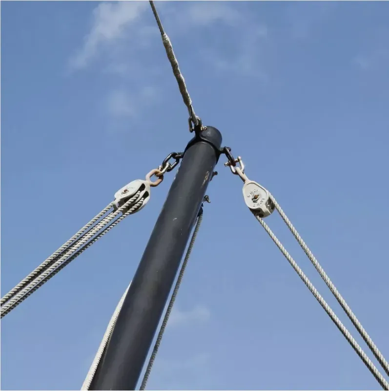 Stainless Steel Swivel Rigging Lifting Wheel
