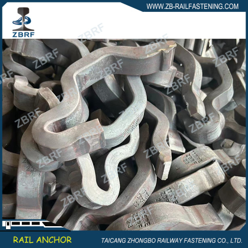 115RE Unit V rail anchor made in-house