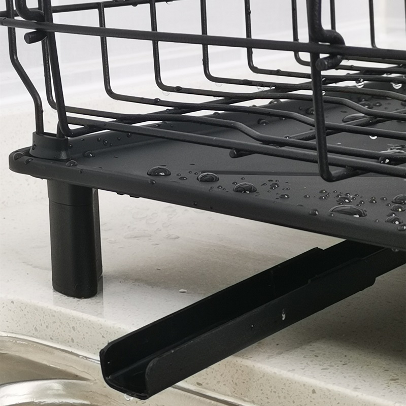 Dish Rack With Draining Board