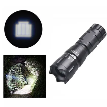ALITE Flashlight Excellent Quality Flashlight Attack Head with Zoom Light