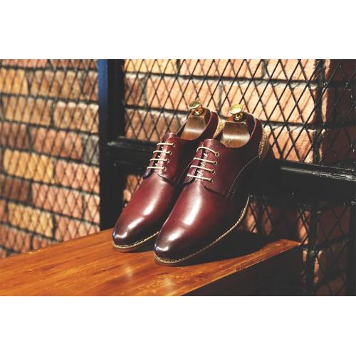 Lace Up Leather Shoes For Men