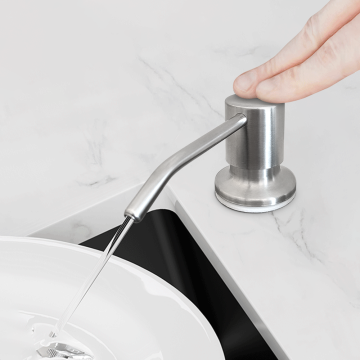 Stainless Steel Built-In Liquid Soap Dispenser for Kitchens - Wholesale