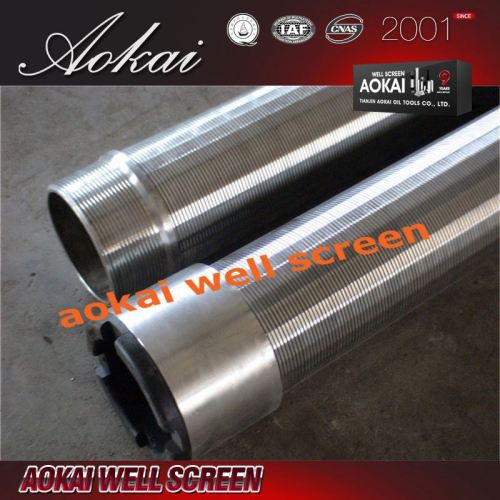 2014 Hot sale A638 johnson water well screen tube(professional manufacturer)