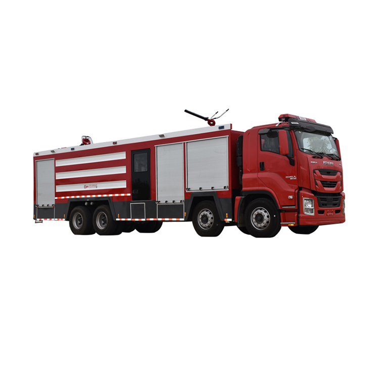 ISUZU emergency command powder fire fighting vehicle