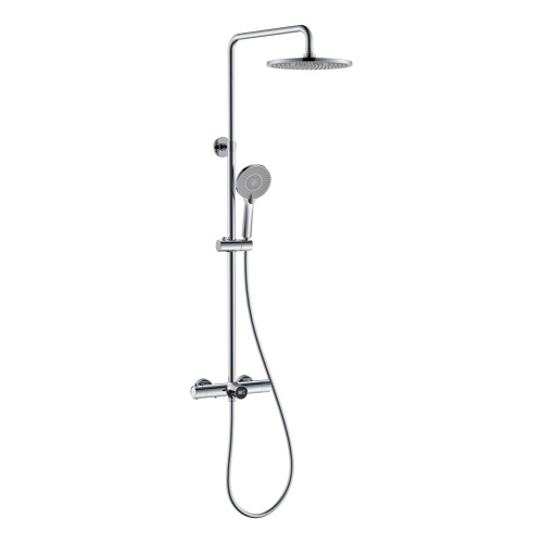 3 Ways Brass Body Chrome Digital Shower