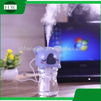 wholesale creative home plastic mini cartoon usb aroma car ultrasonic aromatherapy mist air humidifier