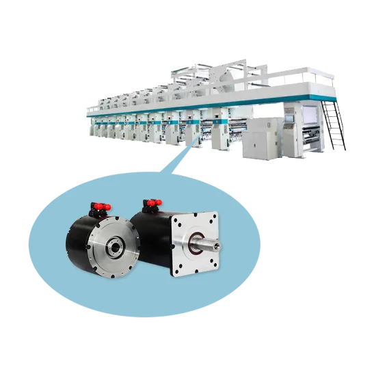 Large printing machinery brushless ac servo motor