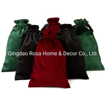 Velvet jewelry Gift Drawstring Bag