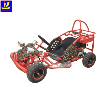 Go kart with low chassis electric go kart and gasoline go kart