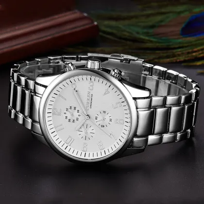 custom your logo quartz business watch waterproof watch