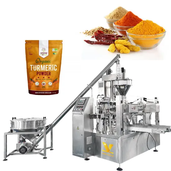 KV Premade Pouch Packing Powder Doypack Bag Packaging Machine