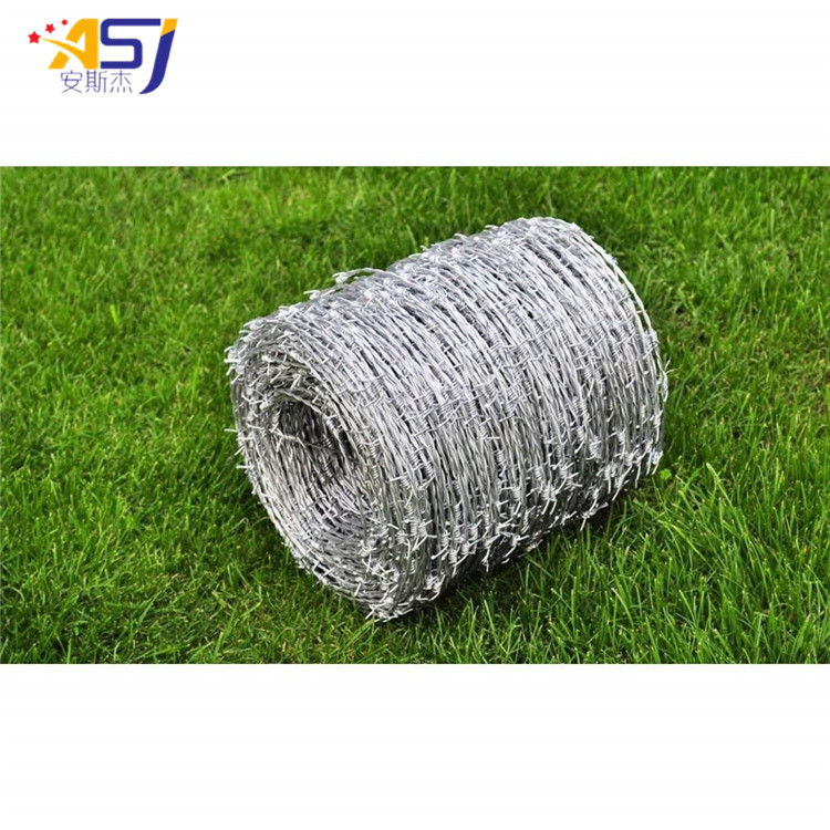 25kg cheap barb wire fencing price per roll