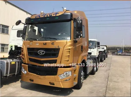 CAMC 50 ton Tractor Truck 6x4 Semi Trailer for Timber Transportation