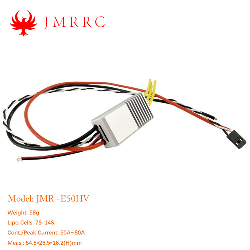 JMRRC Yi 50A 방수 ESC 속도 컨트롤러