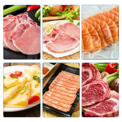 High Efficiency Frozen Meat Processing Equipment: Slicer for Pork Ribs, Ham, Sausage, Bacon, and Cheese