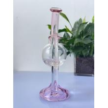 Calidad al por mayor Honeycomb Cheerc Colorida Treeperer Reciclador Rig Glass Bongs