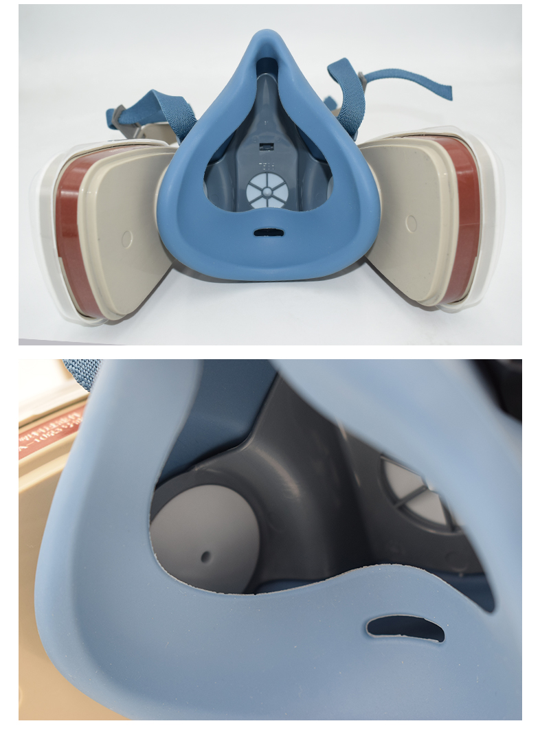 Gas and dust half mask7502