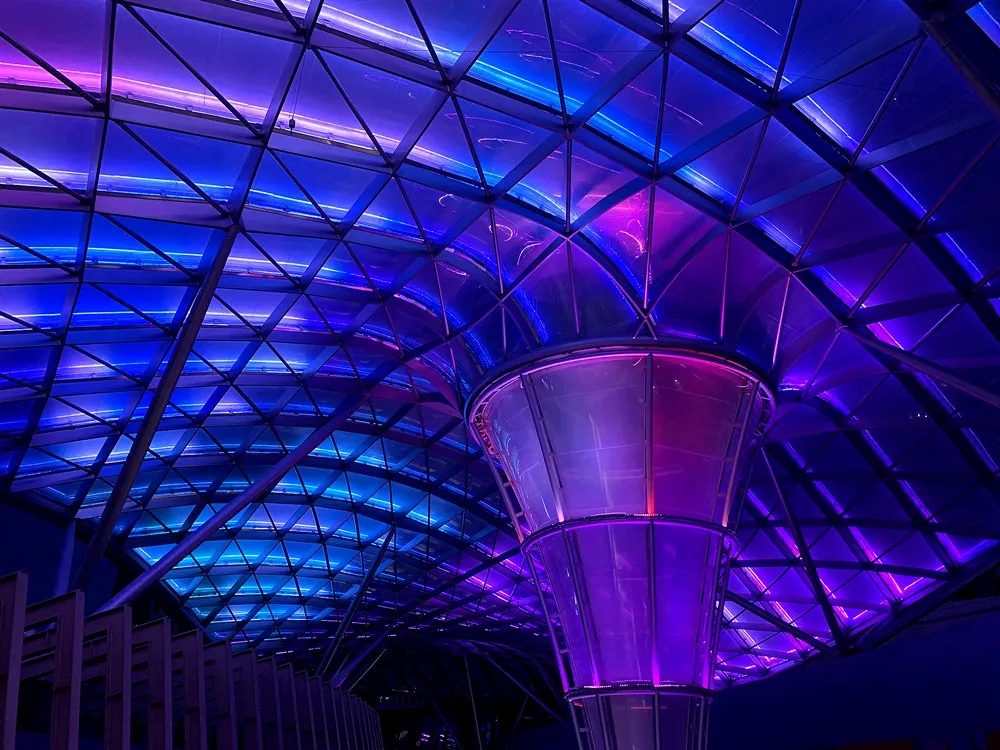 curtain wall lighting project