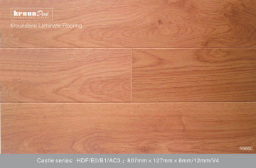 12 Mm Hdf Durable Waterproof Laminate Flooring Commercial For School