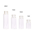 5ml Amber Glass Spray Bottle with Bamboo Pump