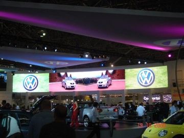 Indoor P4 Smd Wall Mounted Led Displays , High Resolution Advertising Screen