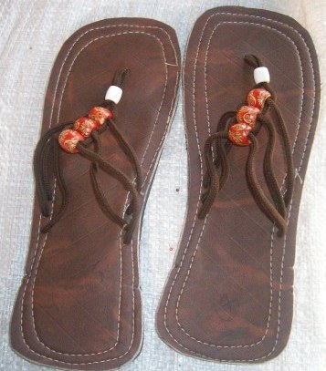 leather sandals