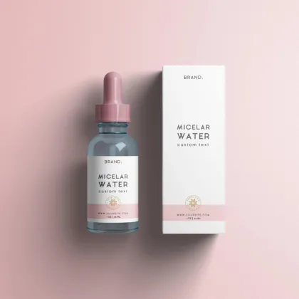 Beauty Makeup Cosmetic Paper Packaging Box