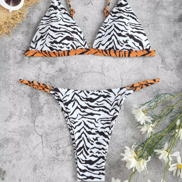 European Style Solid Color Backless Swimsuit for Women