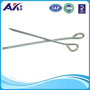 Heavy Duty Rusty Resitant Twisted Tent Hooks