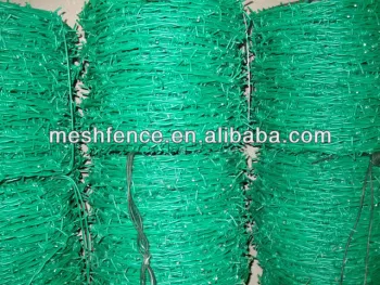 ISO9001 approved PVC coated barbed iron wire