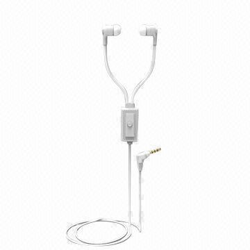 Radiation free earphone with wire