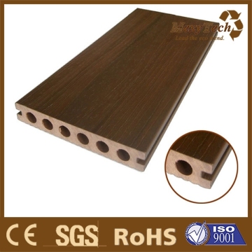 New Technology Co-Extrusion Hollow Decking 140*23mm