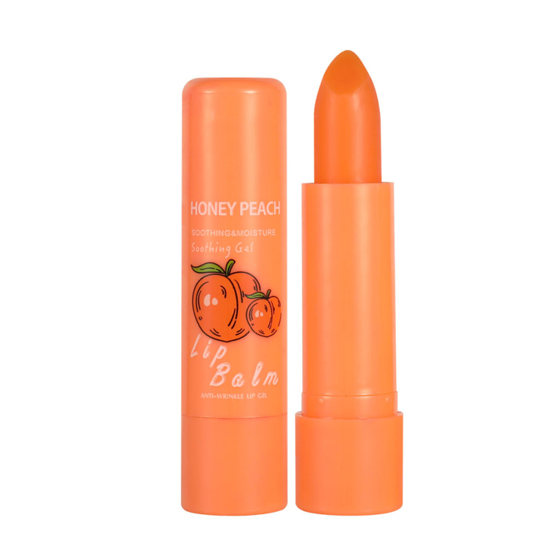 1 Pcs Lasting Moisturizing Lipstick Sweet Jelly Lipstick Natural Change Color Cute Peach Lips Nutritious Lip Blam