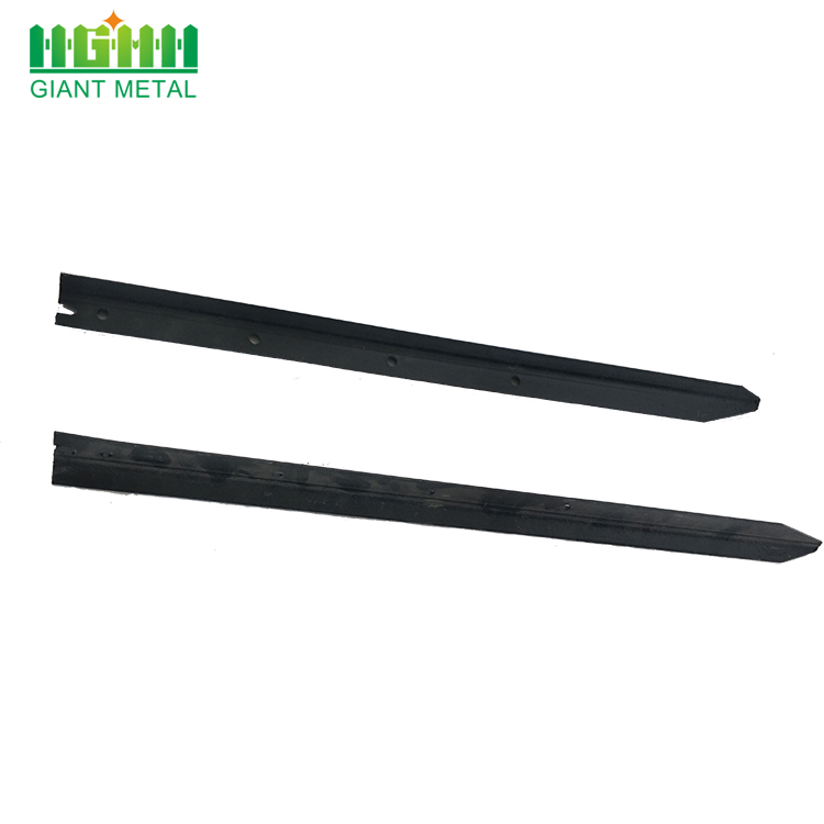 Metal Black Color Farm Y Star Picket Post