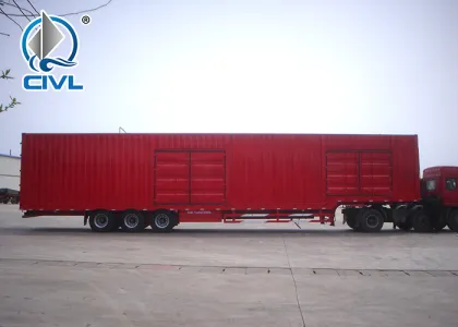 35 Ton Dry Van Type Semi Trailer