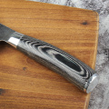 Cuchillo de cocina profesional de acero japonés Super Damascus