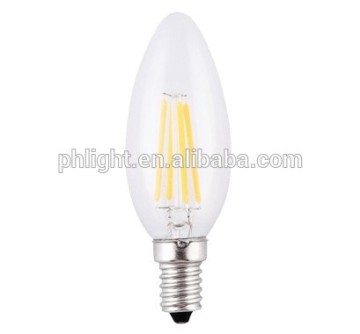 2015 New products E27 4W C35 LED Filament bulb