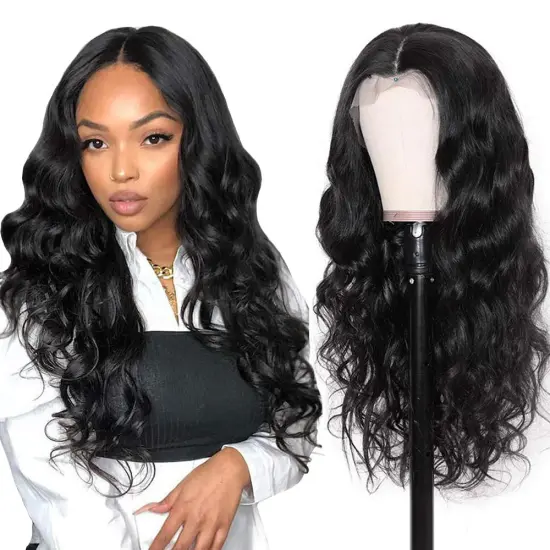 Human Hair Wigs Wholesale Raw Virgin Cuticle Aligned Wigs Pre Plucked Hair Products Women HD Lace Wig for Black Brazilian Hair