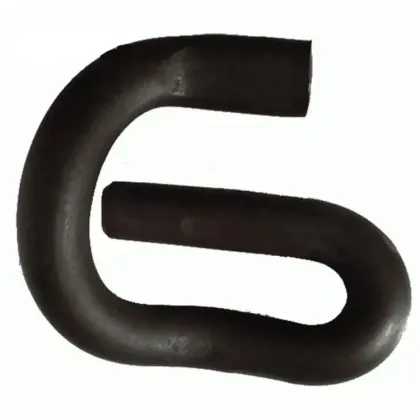 E type elastic rail mounting clip