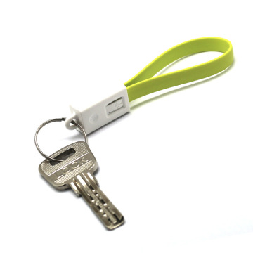 Yijiashishang 20cm Short Keychain USB Charge Data Cable for iPhone