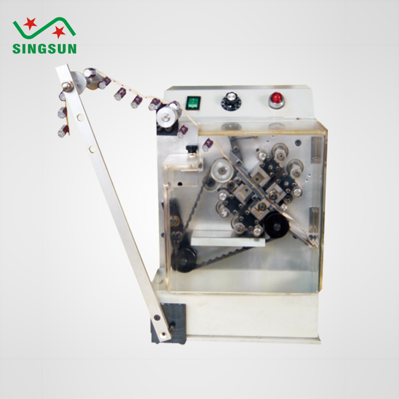 Automatic radial components lead bending forming machine