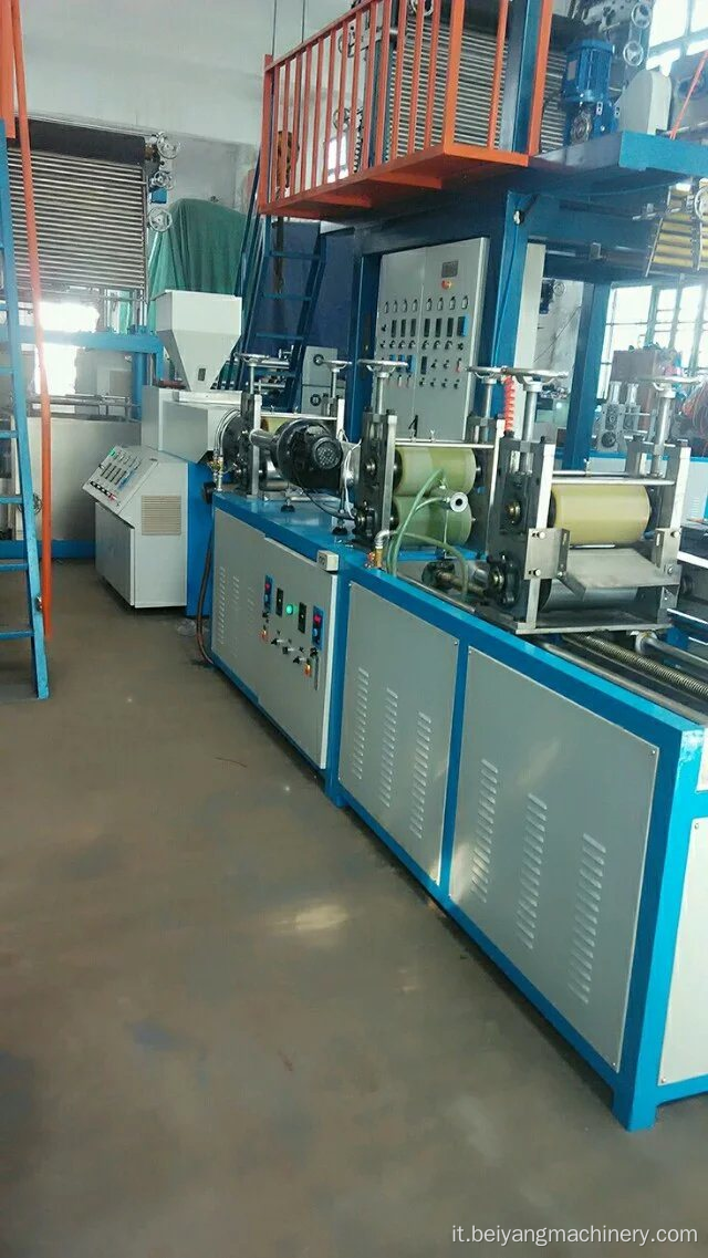 PVC/PET BATTERE CAMINARE 18650 Film Blowing Machine