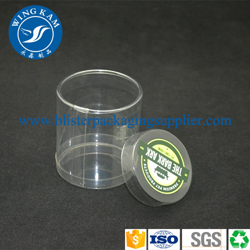 Container for Storage Watch Chain Clear Cylinder Box