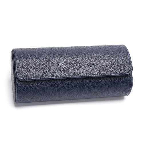 Customized PU leather 3 slots watch roll case