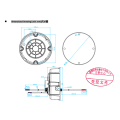 Controlador de LED tipo 200W Saucer listado pela UL