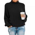 Für Frauen stricke Pullover -Pullover -Langarmpullover