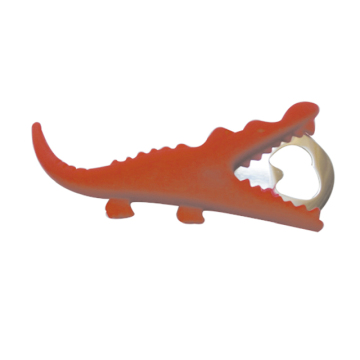Stainless steel bottle Opener with silicone handle